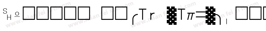Aa奇幻马戏团 常规(TrueType)字体转换